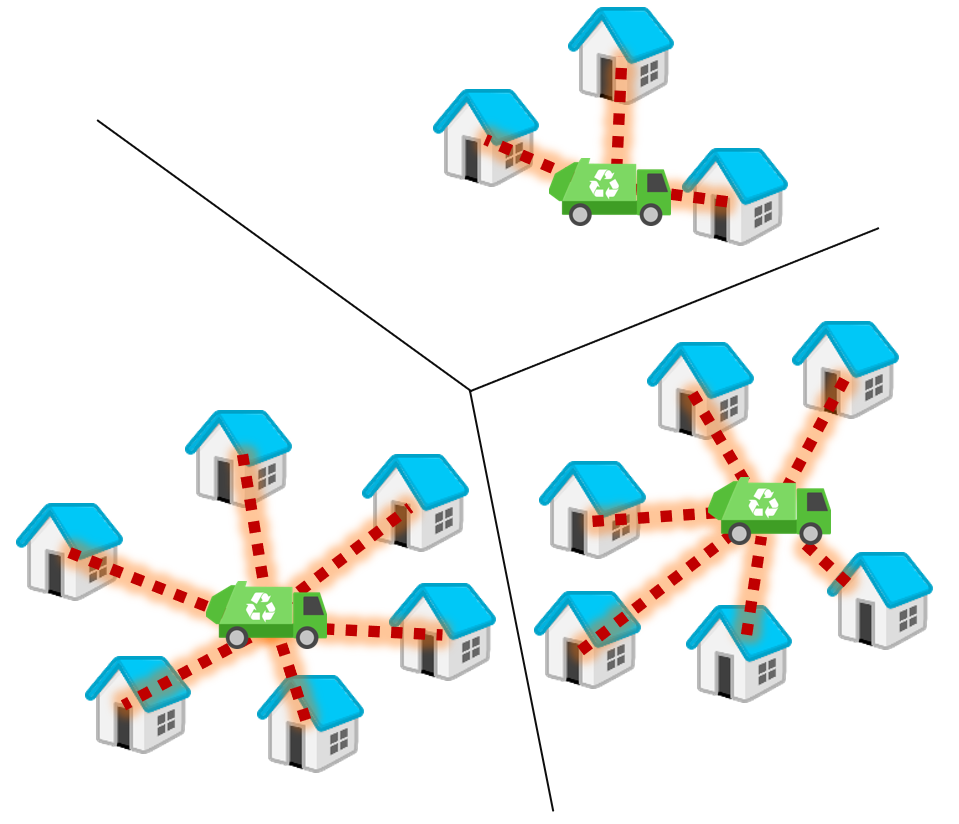 Global optimization for K-Medoids and K-Center clustering: problem, spatial branch-and-bound framework, and dataset sizes solvable to global optimality.
